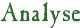 Analyse Data